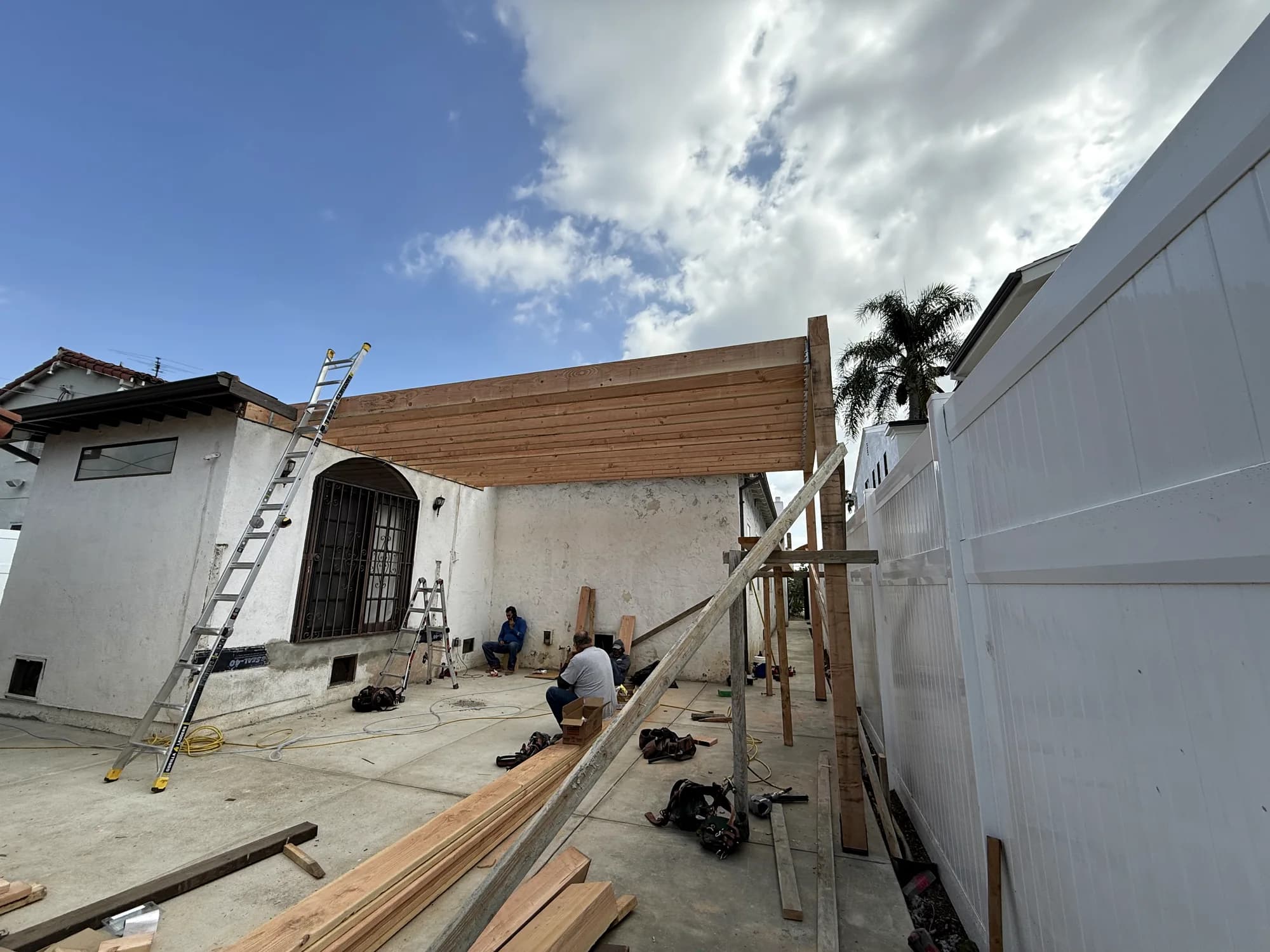 Exterior works to a commercial frontage